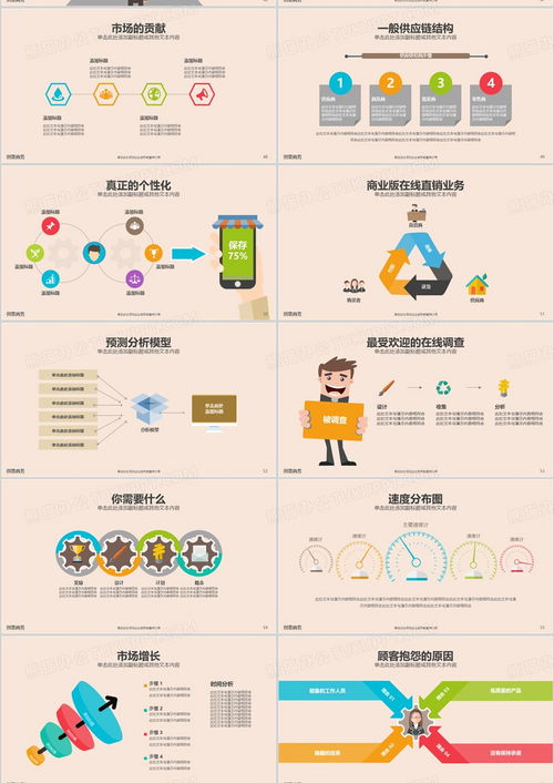 穿越创意蓝海 2024年企业市场营销与销售工作总结汇报PPT简介